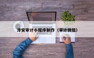 乐山淳安审计小程序制作（审计微信）