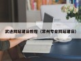 乐山武进网站建设教程（常州专业网站建设）